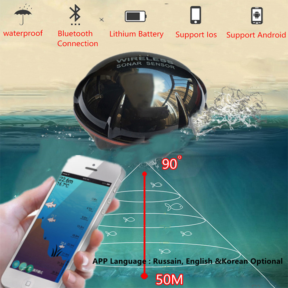 PUPOPAN 100M Brand New Smart P - Fish Finder Gps recensione e prezzo