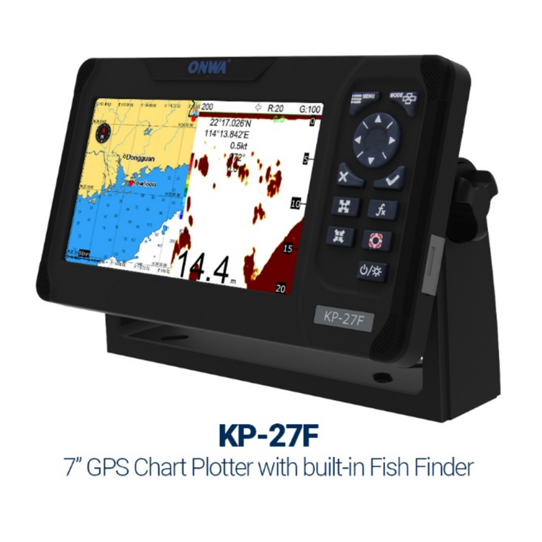 ONWA KP-27F Plotter grafico GP - Fish Finder Gps recensione e prezzo