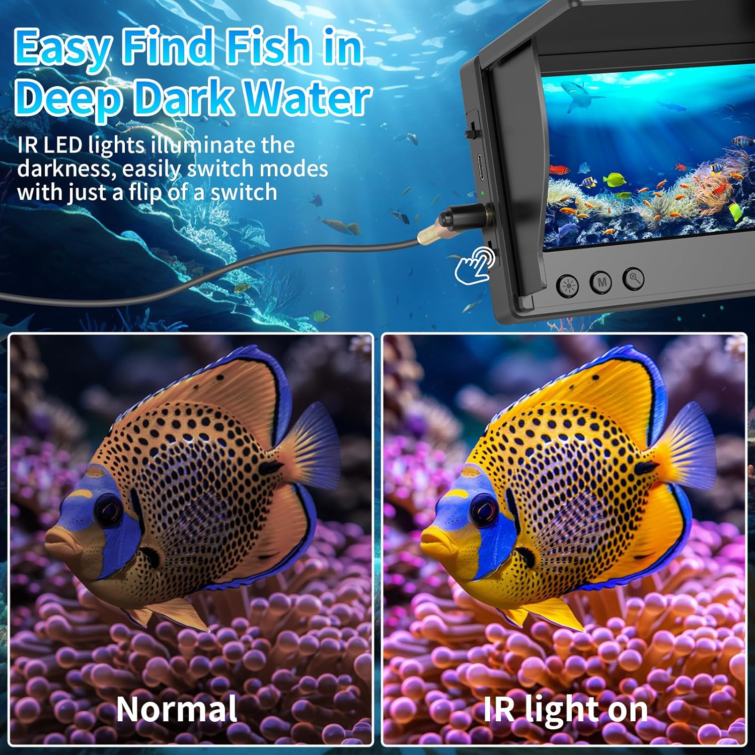 Telecamera Subacquea per Pesca - Fish Finder Cable recensione e prezzo